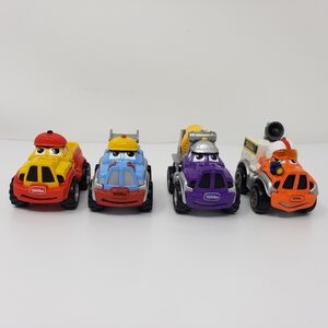 Tonka Lil Chuck & Friends  Truck Diecast Die-cast Toy Vehicles Lot of 4